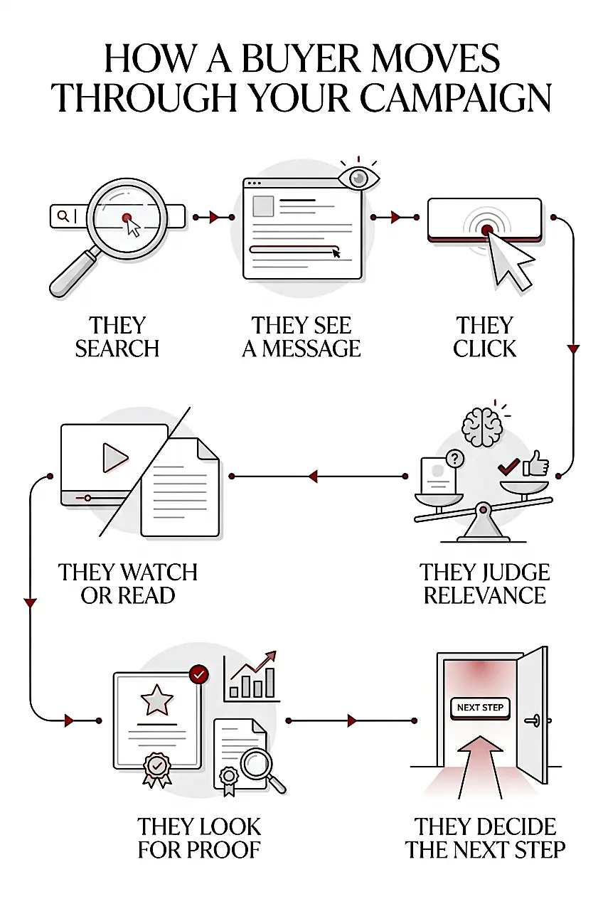 Connected campaign path